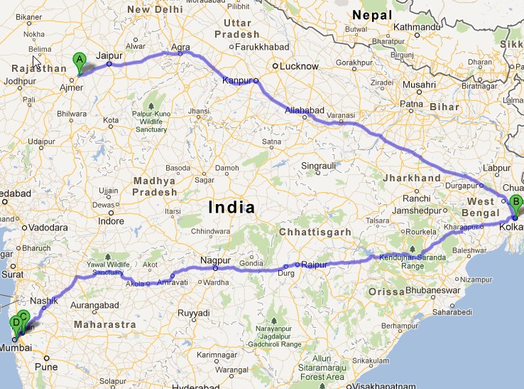 R-N-Mathur-TheJourney Roop Narayan Mathur - His journey across India