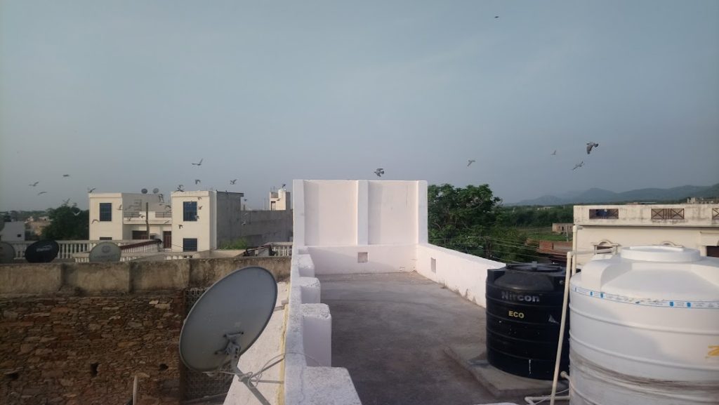 A view from the ancestral home in Kishangarh